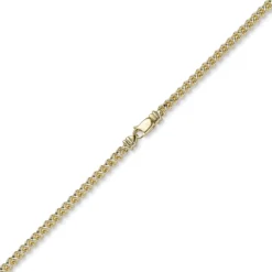 3,5mm Franco Armband Armkette Armschmuck aus 750 Gold Gelbgold massiv 19cm