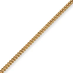 2mm Franco Armband Armkette Armschmuck aus 585 Gold Gelbgold massiv 19cm