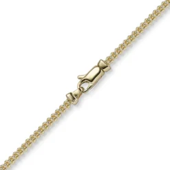 2mm Franco Kette Halskette Collier aus 750 Gold Gelbgold massiv 60cm
