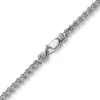 3,5mm Franco Kette Halskette Collier aus 585 Gold Weißgold massiv 60cm