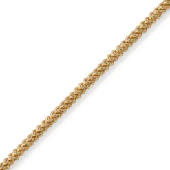 3,5mm Franco Kette Halskette Collier aus 585 Gold Gelbgold massiv 55cm