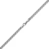 7mm Garibaldi Armband Armkette aus 585 Gold Weißgold massiv 21cm