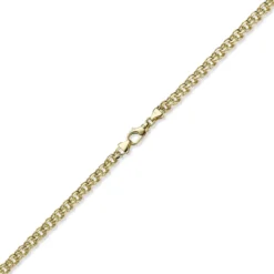7mm Garibaldi Armband Armkette aus 585 Gold Gelbgold massiv 19cm