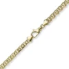 5,5mm Garibaldi Armband Armkette aus 585 Gold Gelbgold massiv 19cm