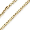 5,2mm Garibaldikette Goldkette Collier Halskette aus 333 Gold Gelbgold 50cm