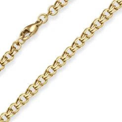 5,2mm Garibaldikette Goldkette Collier Halskette aus 333 Gold Gelbgold 50cm
