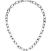 10,2mm Halskette Collier Erbs-Anker flach Kette aus Edelstahl glänzend 48cm