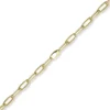 11mm Halskette Collier Paper-Clip Phantasie-Kette aus 585 Gold Gelbgold 50cm