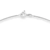 0,8mm Halsreif Tondakette Kette Collier Omegareif aus 375 Gold Weißgold 45cm