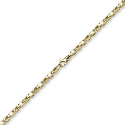 4,5mm Herren Armband Armschmuck Armkette aus 585 Gold Gelbgold 21cm