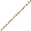 4,5mm Herren Kette Halsschmuck Halskette aus 585 Gold Gelbgold 65cm