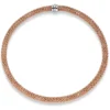 8,5mm Himbeer Kette Collier Halsschmuck aus 585 Gold Rotgold 45cm
