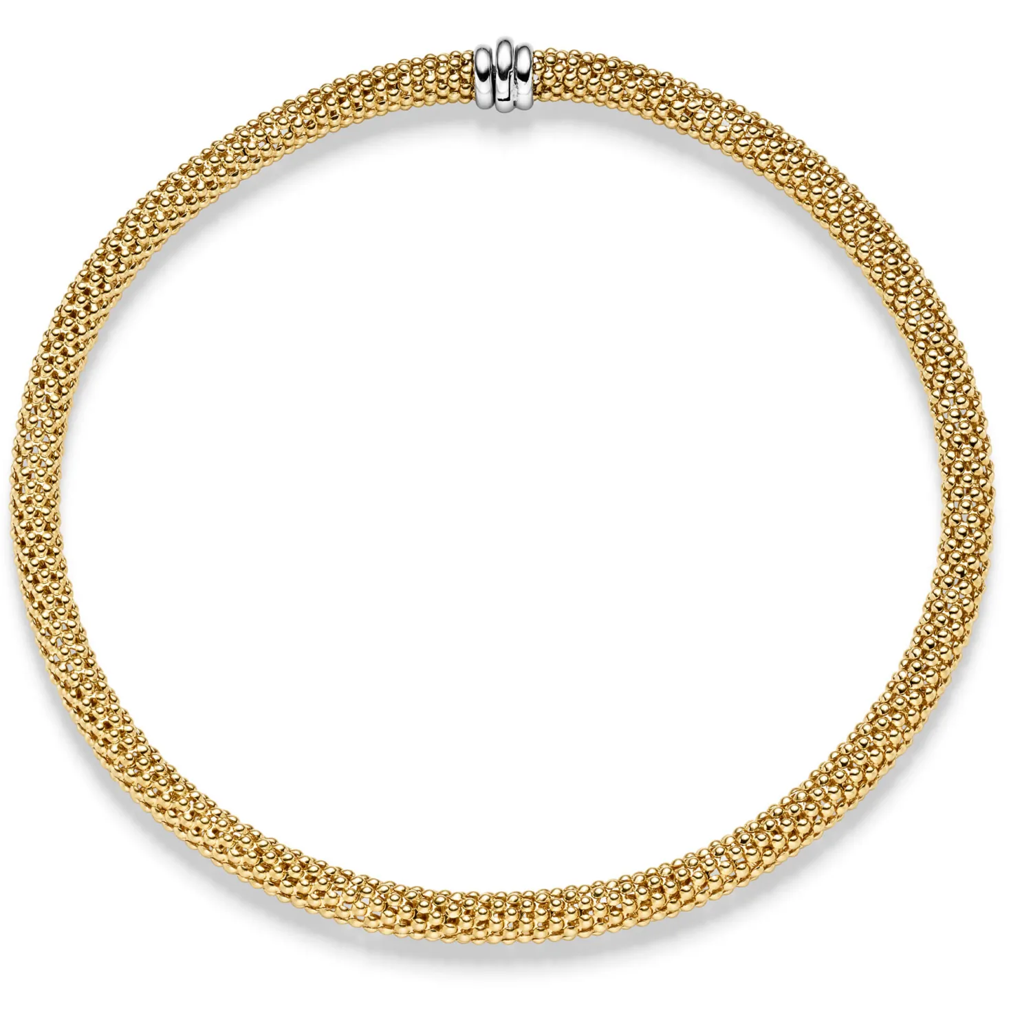 8,5mm Himbeer Kette Collier Halsschmuck aus 585 Gold Gelbgold 50cm