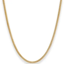 3mm Himbeerkette Goldkette Collier Halskette aus 585 Gold Gelbgold 45cm