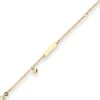 1,7mm Id-Armband Panzerkette Herz Armschmuck aus 333 Gold Gelbgold 14cm