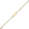 1,8mm Id-Armband Panzerkette Herz Armschmuck aus 585 Gold Gelbgold 14cm