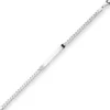 4,1mm Id-Armband Panzerkette Schildband Armschmuck aus 925 Silber 17cm
