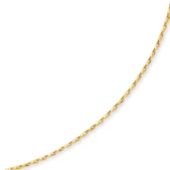 3mm Kette Collier Alainkette aus 585 Gold Gelbgold, 50cm, Unisex