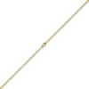 2,5mm Kette Collier Ankerkette aus 585 Gold Gelbgold, 45cm,