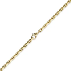 6,5mm Kette Collier Ankerkette aus 585 Gold Gelbgold, 50cm, für Herren