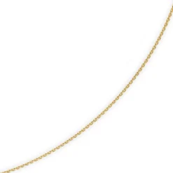 1,5mm Kette Collier Ankerkette Halskette 750 Gold Gelbgold 42cm