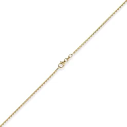 1,5mm Kette Collier Ankerkette Halskette 750 Gold Gelbgold 42cm