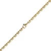 6,5mm Kette Collier Ankerkette Halskette, 750 Gold Gelbgold 55cm für Herren