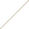 2,2mm Kette Collier Kügelchenkette Kugelkette, 750 Gold Gelbgold, 42cm