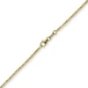 1,8mm Kette Collier Kugelkette diamantiert aus 585 Gold Gelbgold 45cm