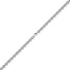 7mm Kette Collier Rundankerkette aus 585 Gold Weißgold 45cm