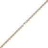 7mm Kette Collier Rundankerkette aus 585 Gold Rotgold 45cm