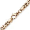 8mm Kette Halskette Königskette aus 750 Gold Rotgold massiv 70cm Herren