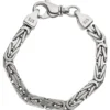 7mm Königsarmband Armband Armschmuck aus 925 Silber 23cm Herren