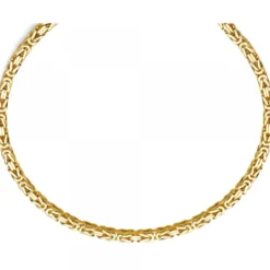 7mm Königskette aus 750 Gold Gelbgold Kette Halskette 65cm Herren