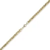 7mm Königskette aus 585 Gold Gelbgold Kette Halskette 45cm rund abgerundet