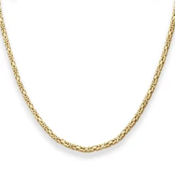 2,8mm Königskette Goldkette Collier Halskette aus 333 Gold Gelbgold 50cm