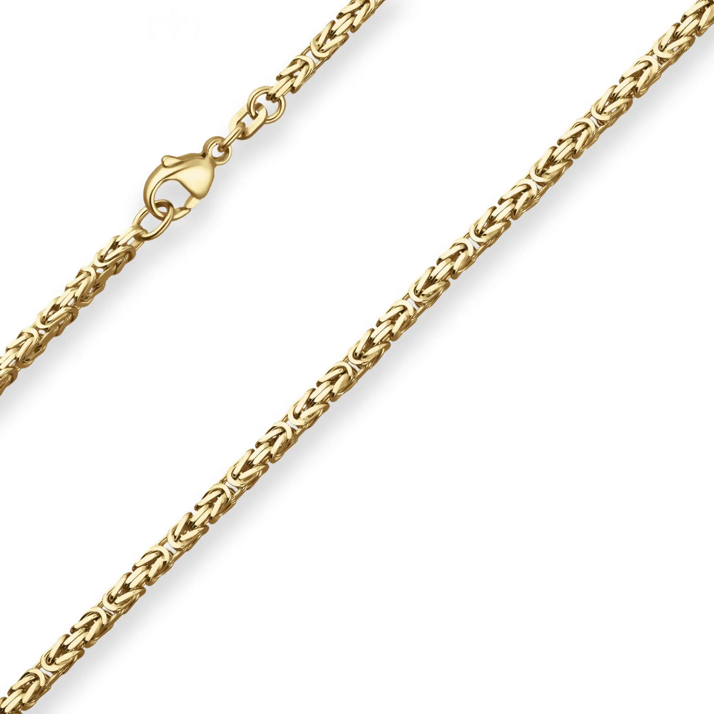 2,8mm Königskette Goldkette Collier Halskette aus 333 Gold Gelbgold 55cm