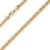 4mm Königskette Goldkette Collier Halskette aus 750 Gold Gelbgold 60cm
