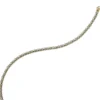 4,5mm Königskette Halskette Kette aus 585 Gold gelb/weiß bicolor 55cm Unisex