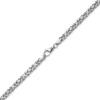 7mm Königskette Kette Halskette aus 585 Gold Weißgold 60cm Herren