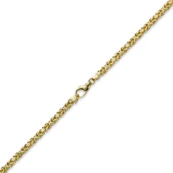 5mm Königskette Kette Halskette aus 750 Gold Gelbgold, 70cm, Herren