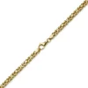 9mm Königskette Kette Halskette aus 585 Gold Gelbgold 65cm Herren