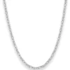 3,2mm Königskette Silberkette Collier Halskette aus 925 Silber 60cm