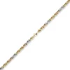 7mm Kordel-Kette Collier aus 585 Gold gelb/weiß/rot tricolor 45cm Halsschmuck