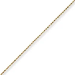 2,1mm Kordelkette Goldkette Collier Halskette aus 585 Gold Gelbgold 42cm