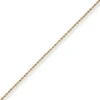 2,1mm Kordelkette Goldkette Collier Halskette aus 585 Gold Gelbgold 45cm