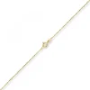 1mm Kugelkette diamantiert Kette Goldkette Halskette aus 585 Gold Gelbgold, 40cm