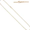 2,0mm Kugelkette Gold Halskette Collier Goldkette 585 Gold Rotgold 42cm
