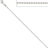 1,4mm Kugelkette Kette Collier Halskette aus echtem 925 Silber 45cm
