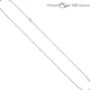 2mm Kugelkette Kette Halskette Collier Halsschmuck aus echtem 925 Silber, 50cm